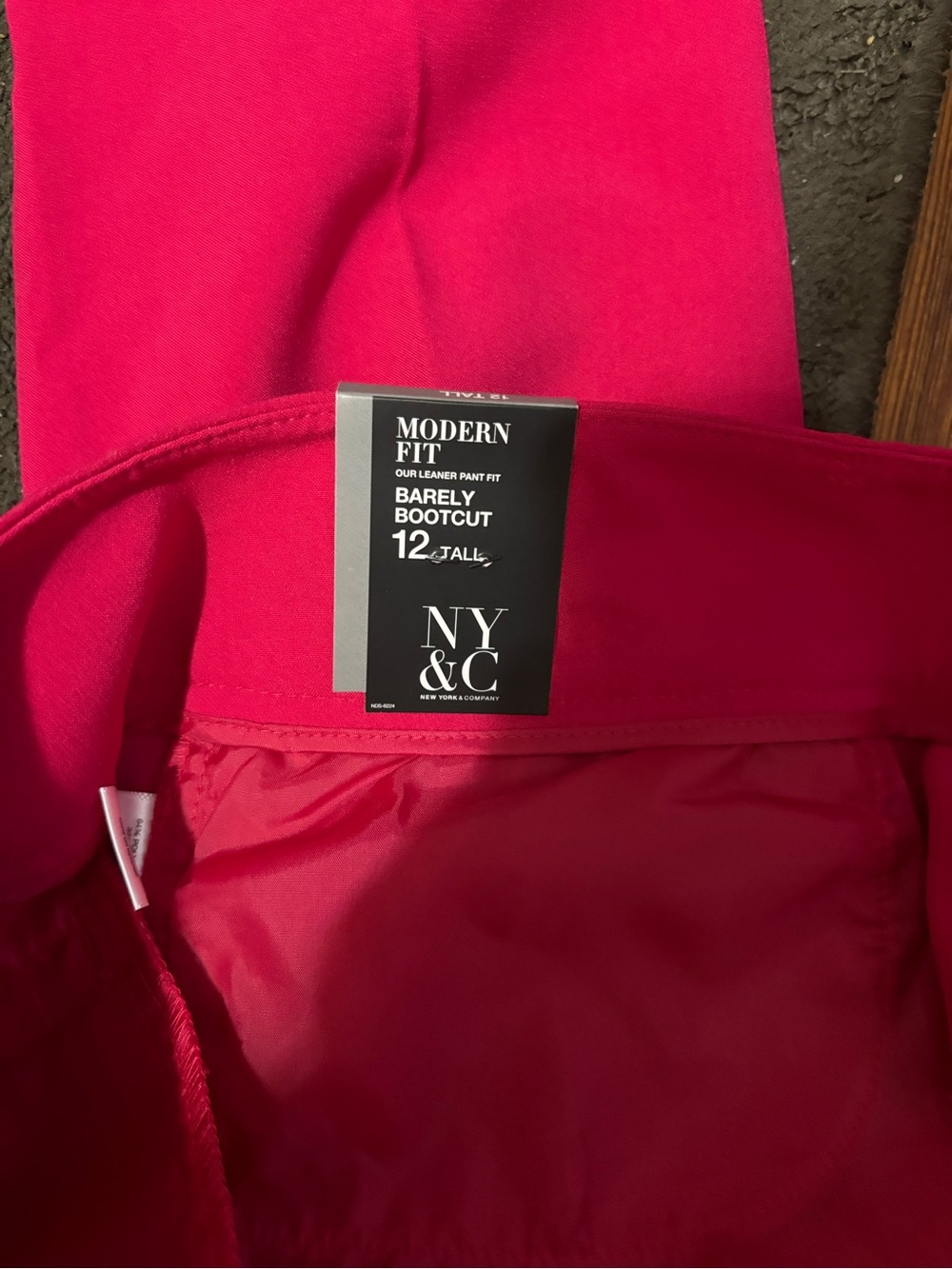 New York & Company Hot Pink Dress Pants - Picture 7 of 9
